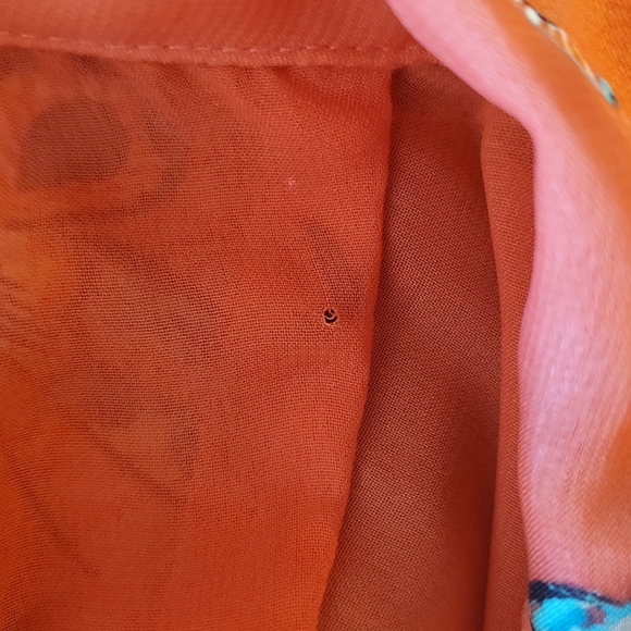 AGB Coral Butterfly 🦋 Button Down - Picture 6 of 6